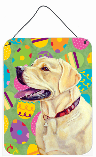 Labrador Easter Eggtravaganza Aluminum Metal Wall & Door Hanging Prints