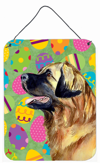 Leonberger Easter Eggtravaganza Aluminum Metal Wall & Door Hanging Prints