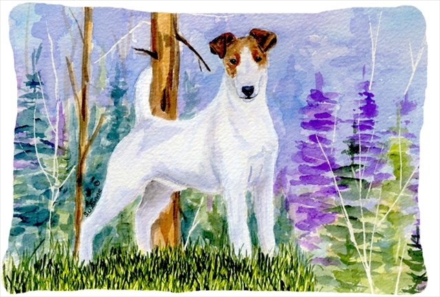 Jack Russell Terrier Decorative Indoor & Outdoor Fabric Pillow