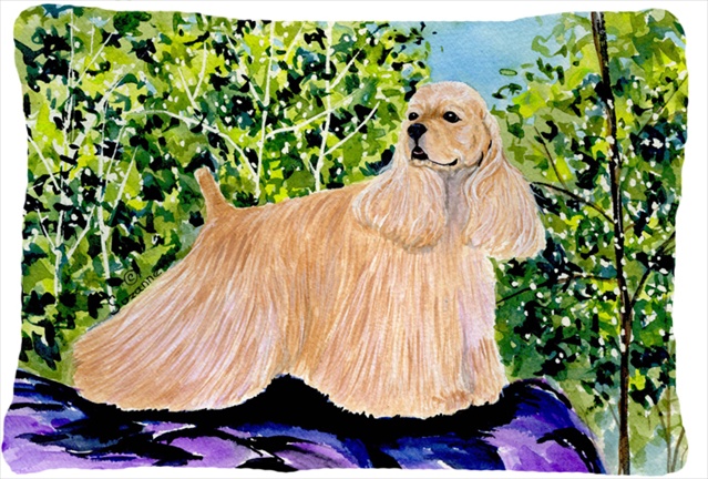 Cocker Spaniel Decorative Indoor & Outdoor Fabric Pillow
