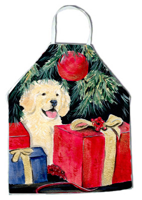 Picture of Carolines Treasures SS8578APRON Golden Retriever Apron - 27 x 31 in.