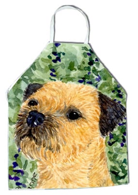 Picture of Carolines Treasures SS8801APRON Border Terrier Apron - 27 x 31 in.
