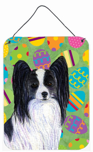 SS4850DS1216 Papillon Easter Eggtravaganza Aluminium Metal Wall Or Door Hanging Prints - 12 x 16 in.