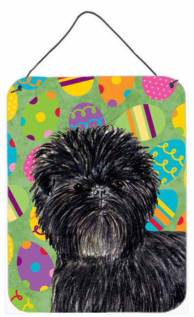 Affenpinscher Easter Eggtravaganza Aluminium Metal Wall Or Door Hanging Prints - 12 x 16 in.