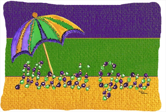 Mardi Gras Indoor & Outdoor Decorative Fabric Pillow