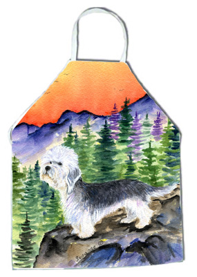 Picture of Carolines Treasures SS8222APRON Dandie Dinmont Terrier Apron - 27 x 31 in.