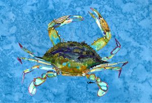 Crab Moisture Wicking Fabric Standard Pillowcase