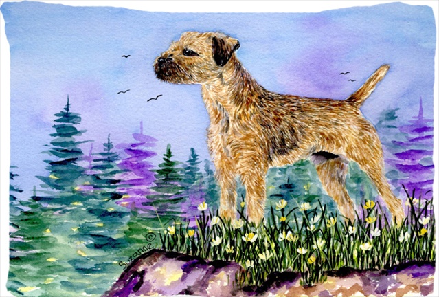 Border Terrier Moisture Wicking Fabric Standard Pillowcase - 20 x 30 in.