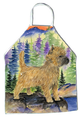 Picture of Carolines Treasures SS8255APRON Cairn Terrier Apron - 27 x 31 in.