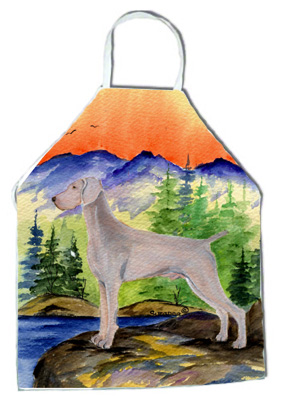 Picture of Carolines Treasures SS8267APRON Weimaraner Apron - 27 x 31 in.