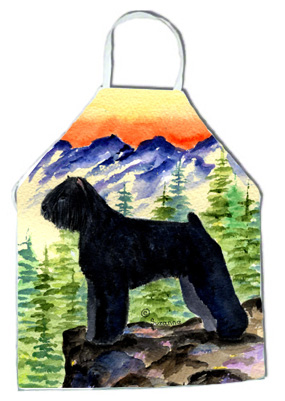 Picture of Carolines Treasures SS8286APRON Bouvier des Flandres Apron - 27 x 31 in.