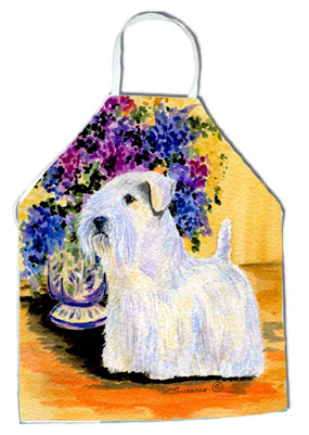 Picture of Carolines Treasures SS8307APRON Sealyham Terrier Apron - 27 x 31 in.