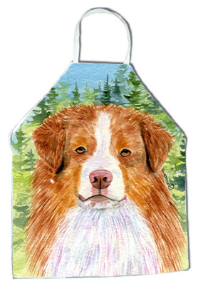 Picture of Carolines Treasures SS8317APRON Australian Shepherd Apron - 27 x 31 in.