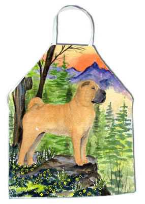 Picture of Carolines Treasures SS8324APRON Shar Pei Apron - 27 x 31 in.