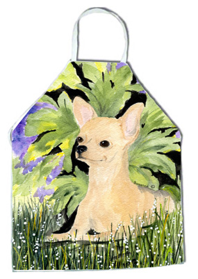Picture of Carolines Treasures SS8325APRON Chihuahua Apron - 27 x 31 in.