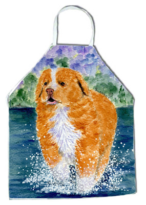 Picture of Carolines Treasures SS8619APRON Nova Scotia Duck Toller Apron - 27 x 31 in.