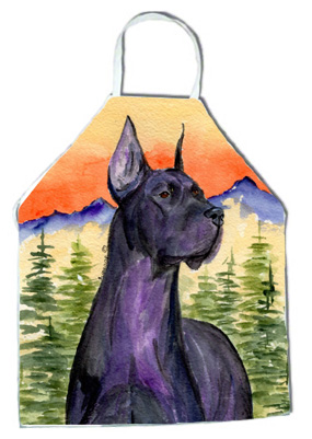 Picture of Carolines Treasures SS8642APRON Great Dane Apron - 27 x 31 in.