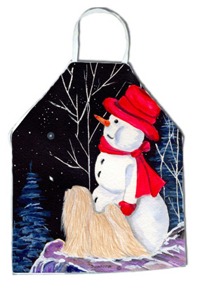 Picture of Carolines Treasures SS8644APRON Lhasa Apso Apron - 27 x 31 in.