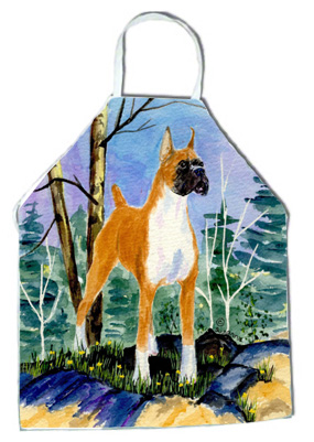 Picture of Carolines Treasures SS8650APRON Boxer Apron - 27 x 31 in.
