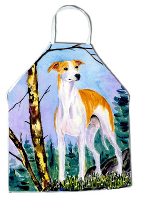 Picture of Carolines Treasures SS8662APRON Whippet Apron - 27 x 31 in.