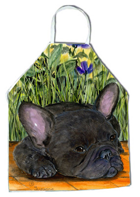 Picture of Carolines Treasures SS8674APRON French Bulldog Apron - 27 x 31 in.