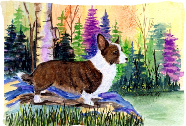 SS8006PILLOWCASE Corgi Moisture Wicking Fabric Standard Pillowcase - 20 x 30 in.