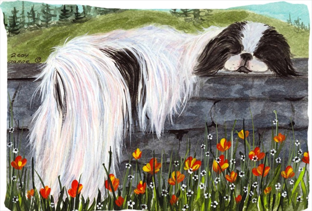 Japanese Chin Moisture Wicking Fabric Standard Pillowcase