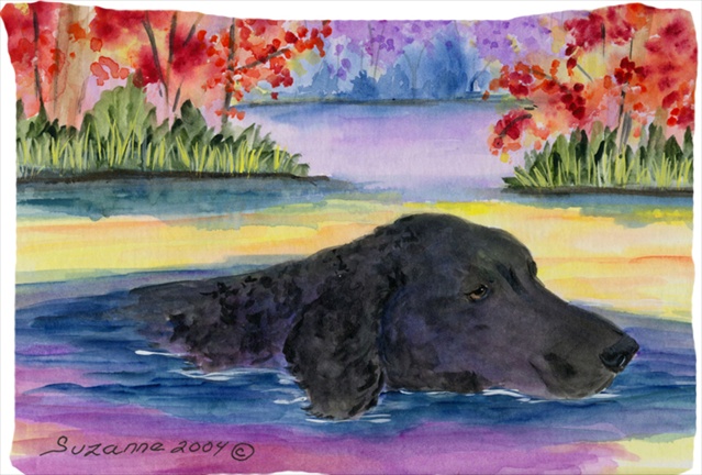 SS8043PILLOWCASE Curly Coated Retriever Moisture Wicking Fabric Standard Pillowcase - 20 x 30 in.