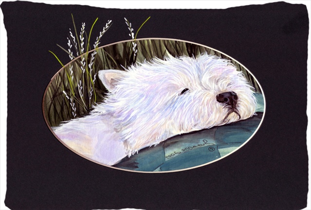 Westie Moisture Wicking Fabric Standard Pillowcase - 20 x 30 in.