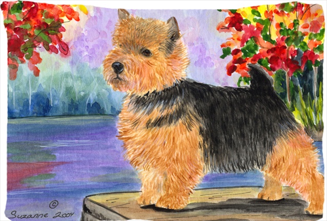 Norwich Terrier Moisture Wicking Fabric Standard Pillowcase