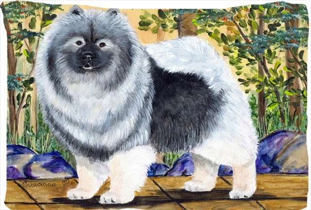 20.5 x 30 in. Keeshond Moisture Wicking Fabric Standard Pillowcase