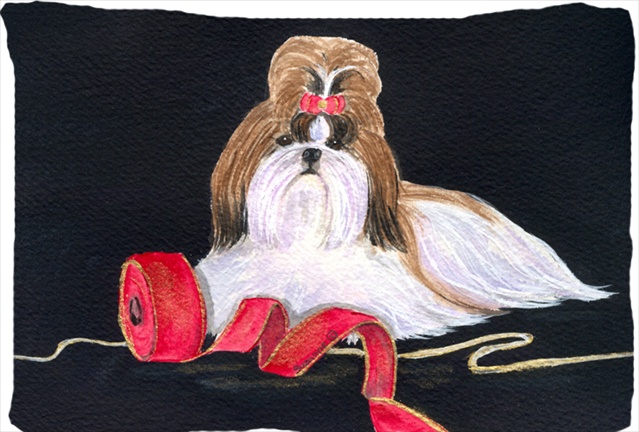 Shih Tzu Moisture Wicking Fabric Standard Pillowcase - 20.5 x 30 in.