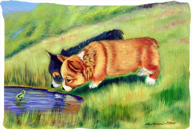 Corgi Moisture Wicking Fabric Standard Pillowcase