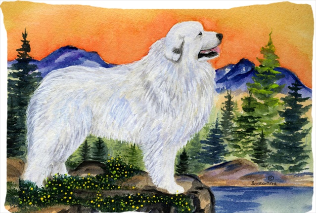 Great Pyrenees Moisture Wicking Fabric Standard Pillowcase 20.5 x 30 in.