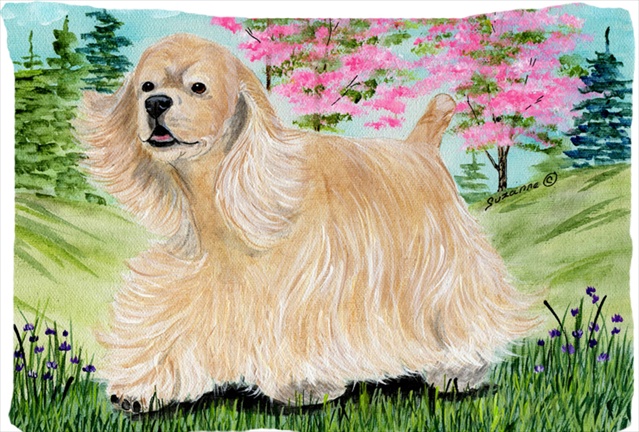 20.5 x 30 in. Cocker Spaniel Moisture Wicking Fabric Standard Pillowcase