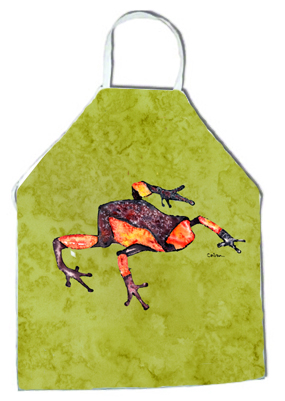Picture of Carolines Treasures 8689APRON 27 x 31 in. Frog Apron