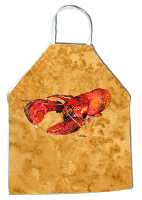Picture of Carolines Treasures 8715APRON 27 x 31 in. Lobster Cooked Apron