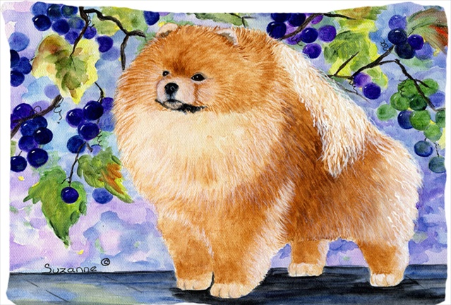 20.5 x 30 in. Pomeranian Moisture Wicking Fabric Standard Pillowcase