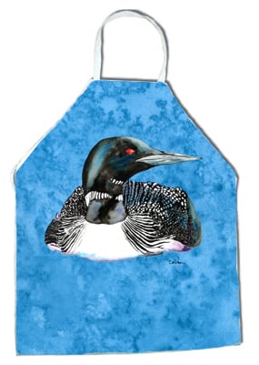 Picture of Carolines Treasures 8717APRON 27 x 31 in. Loon Apron