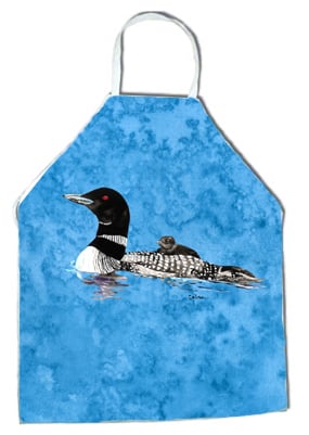 Picture of Carolines Treasures 8718APRON 27 x 31 in. Loon Apron