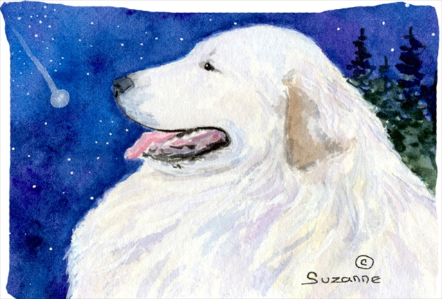 20.5 x 30 in. Great Pyrenees Moisture Wicking Fabric Standard Pillowcase