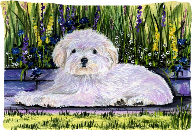 20.5 x 30 in. Coton De Tulear Moisture Wicking Fabric Standard Pillowcase