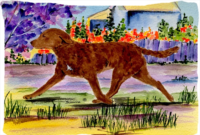 SS8435PILLOWCASE 20.5 x 30 in. Chesapeake Bay Retriever Moisture Wicking Fabric Standard Pillowcase