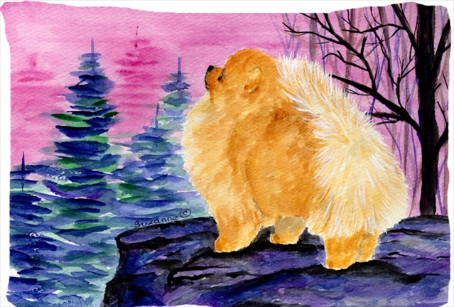 Pomeranian Moisture Wicking Fabric Standard Pillowcase 20.5 x 30 in.