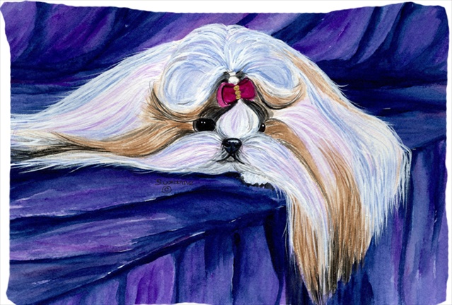 20.5 x 30 in. Shih Tzu Moisture Wicking Fabric Standard Pillowcase