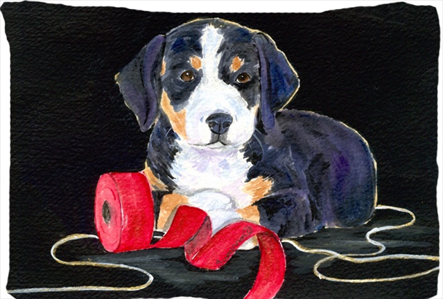 Entlebucher Mountain Dog Moisture Wicking Fabric Standard Pillowcase 20.5 x 30 in.