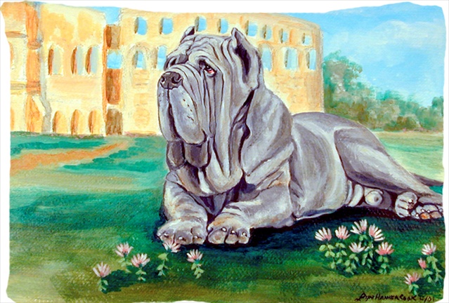 Neapolitan Mastiff Moisture Wicking Fabric Standard Pillowcase