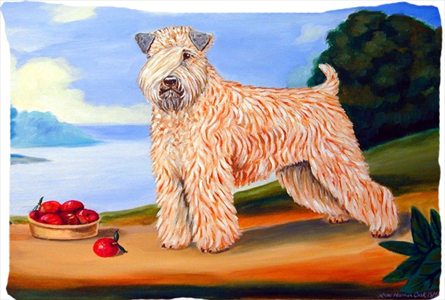 Wheaten Terrier Soft Coated Moisture Wicking Fabric Standard Pillowcase