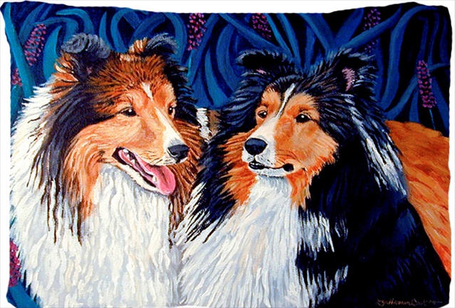20.5 x 30 in. Sheltie Moisture Wicking Fabric Standard Pillowcase