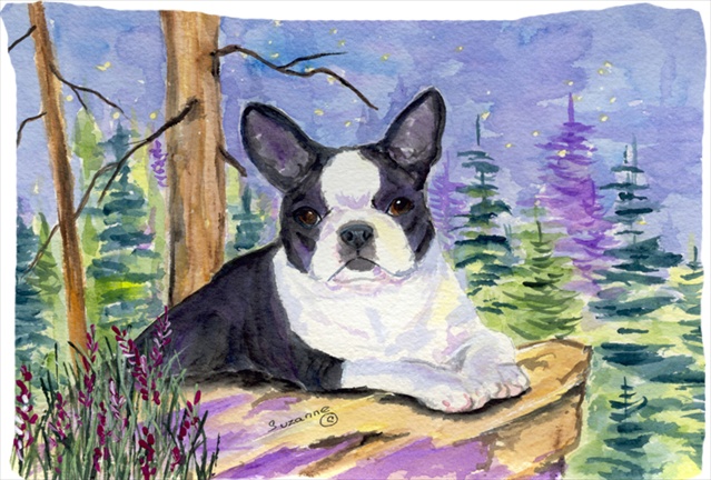 20.5 x 30 in. Boston Terrier Moisture Wicking Fabric Standard Pillowcase